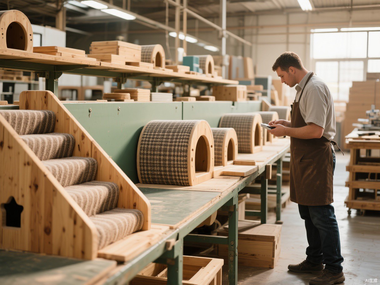Pet products factory production line